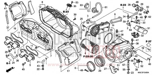 FILTRE A AIR CB1100AD de 2013